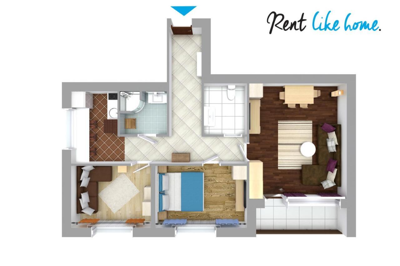 זקופאנה W Rent Like Home - Chramcowki Przy Dworcu מראה חיצוני תמונה